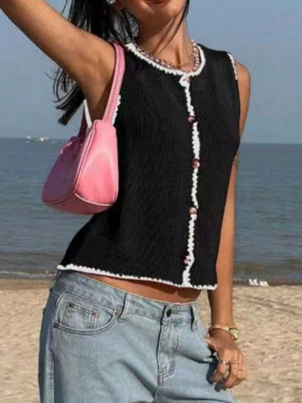 Button-Down Sweater Vest 100100666298845 32 Affordable Fashion Under $100 Jerry's Apparel 