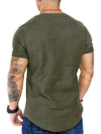 Men's Round Neck Slim Fit Casual T-Shirt 100400972198169 27 Affordable Fashion Under $100 Jerry's Apparel 