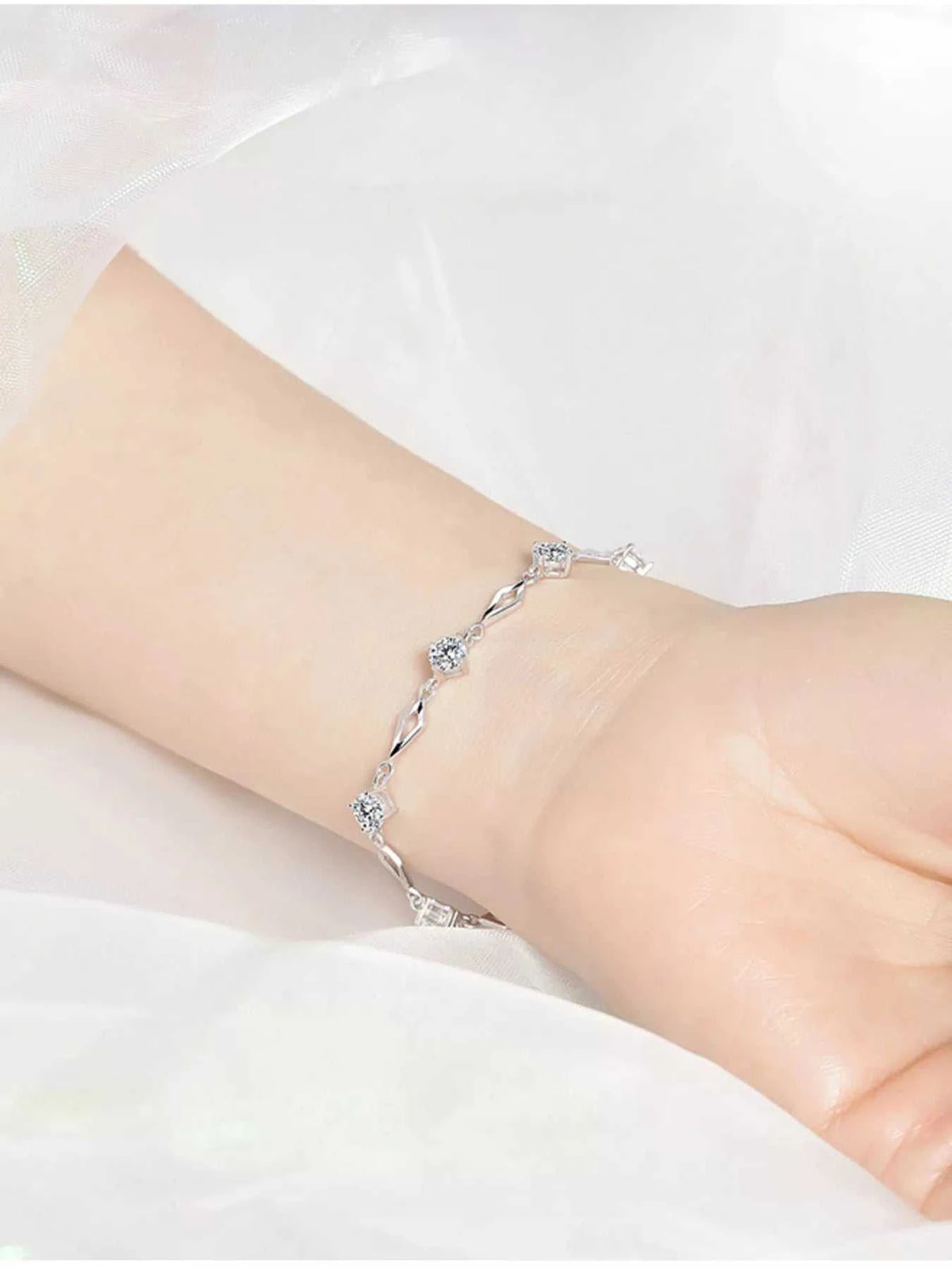 925 Sterling Silver Bracelet 100500426492595 80 Affordable Fashion Under $100 Jerry's Apparel 