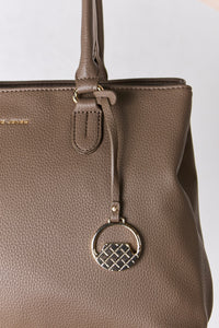 Structured Leather Handbag