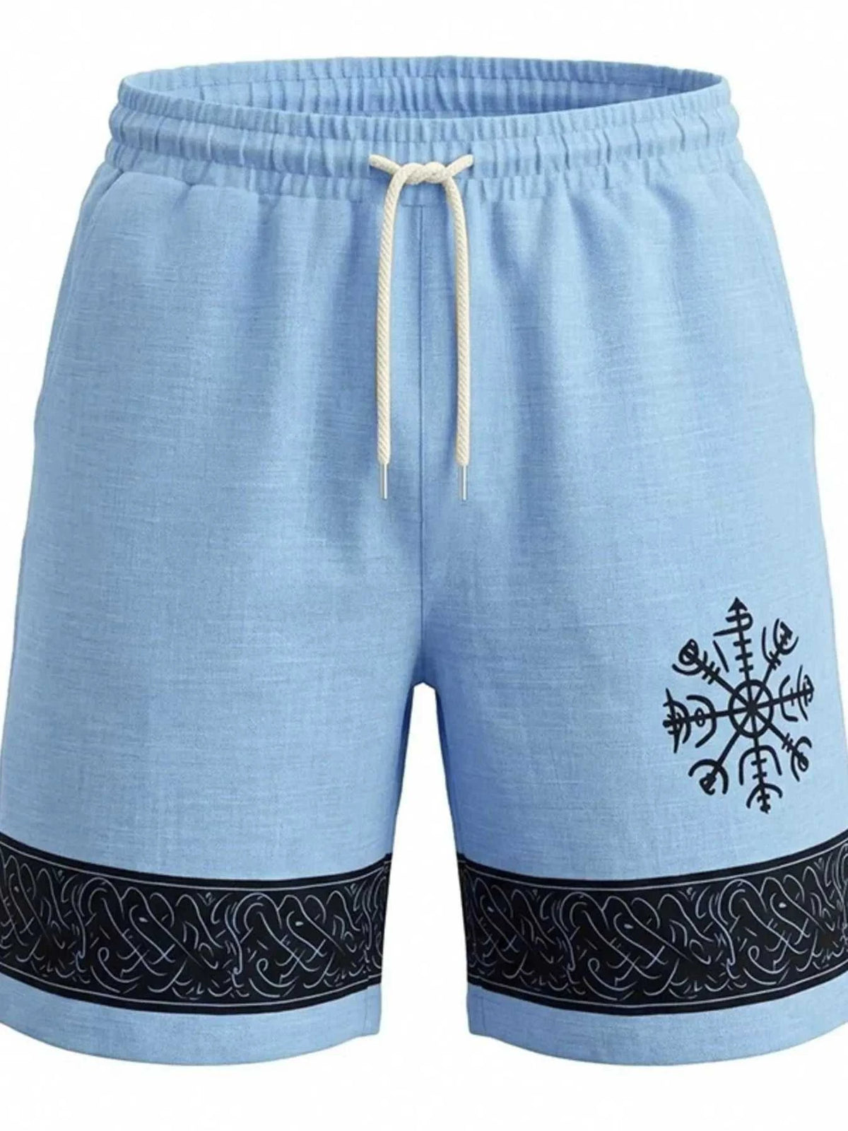 Men's Full Size Linen Blend Drawstring Shorts Plus Size 100400890274881 29 Affordable Fashion Under $100 Jerry's Apparel 
