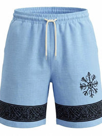 Men's Full Size Linen Blend Drawstring Shorts Plus Size 100400890274881 29 Affordable Fashion Under $100 Jerry's Apparel 