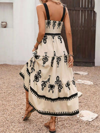 Smocked Wide Strap Tiered Dress 100100765020271 44 Affordable Fashion Under $100 Jerry's Apparel 