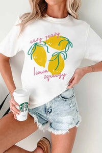 Easy Peasy Lemon Squeezy Graphic Tee 100100852556586 30 Affordable Fashion Under $100 Jerry's Apparel 