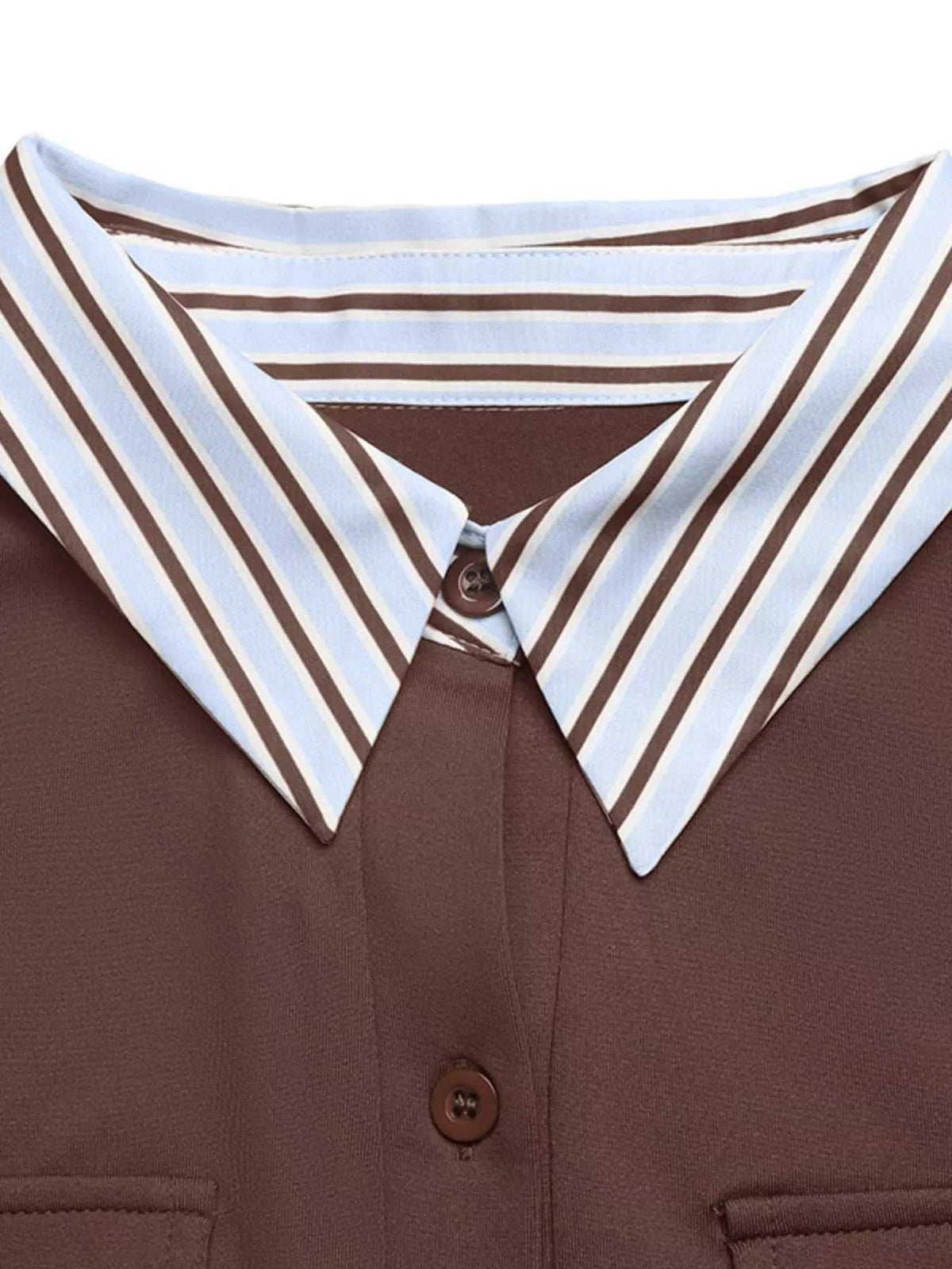Long Sleeve Button Front Bodysuit 100100960909942 37 Affordable Fashion Under $100 Jerry's Apparel 