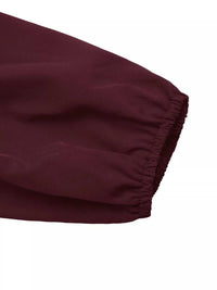 Tie Back Balloon Sleeve Blouse 101001400193158 31 Affordable Fashion Under $100 Jerry's Apparel 