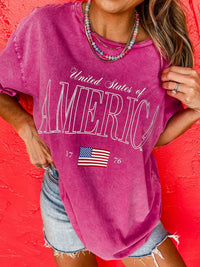 AMERICA 1776 Graphic Mineral Wash Cotton Tee 100100545113586 45 Affordable Fashion Under $100 Jerry's Apparel 