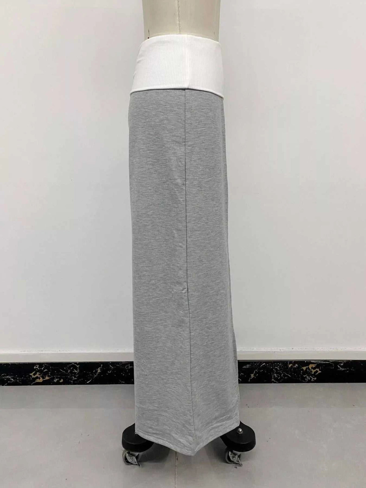High-Waisted Wide-Leg Contrast Pants 100100682095947 36 Affordable Fashion Under $100 Jerry's Apparel 