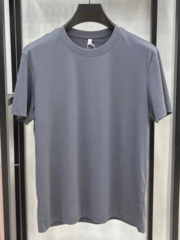 Men's Plus Size Short Sleeve Crew Neck T-Shirt 100400190324529 52 Affordable Fashion Under $100 Jerry's Apparel 