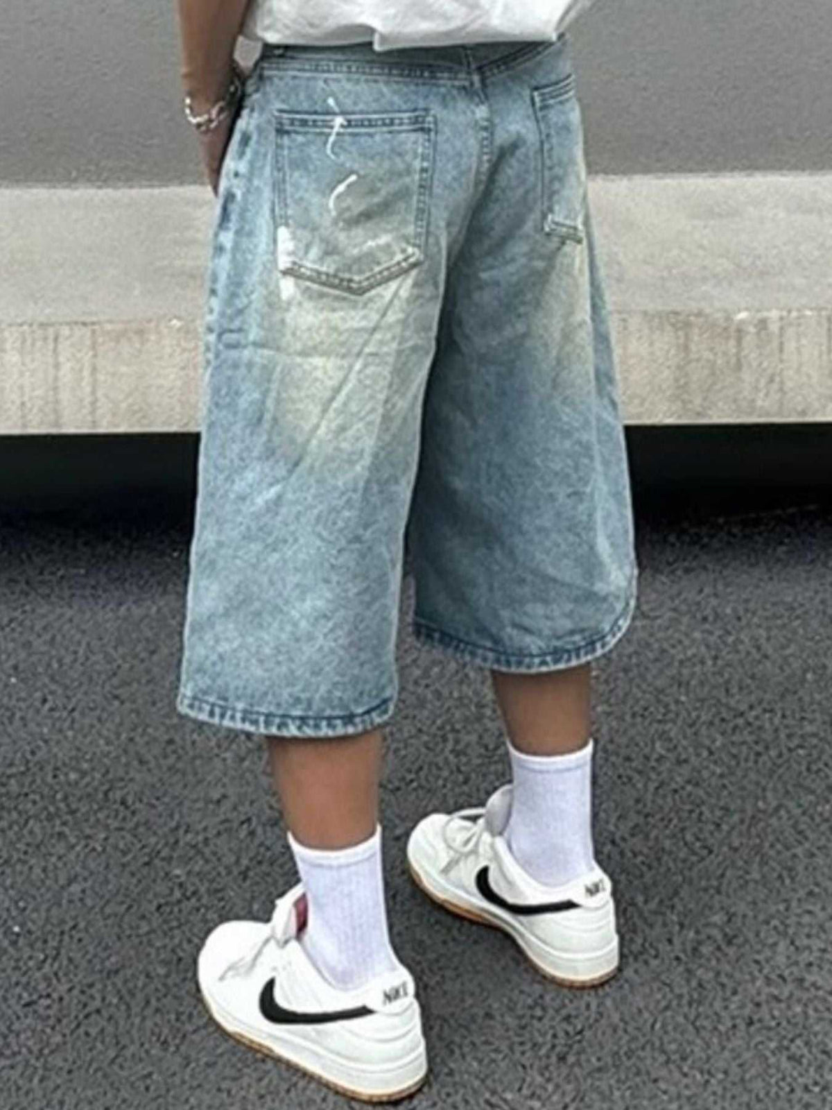 Men's Plus Size Wide-Leg Denim Shorts 100400092874451 44 Affordable Fashion Under $100 Jerry's Apparel 