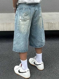 Men's Plus Size Wide-Leg Denim Shorts 100400092874451 44 Affordable Fashion Under $100 Jerry's Apparel 