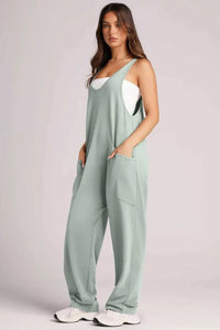 Lovelet Wide Strap Jumpsuit with Pockets 100100197263170 33 Affordable Fashion Under $100 Jerry's Apparel 