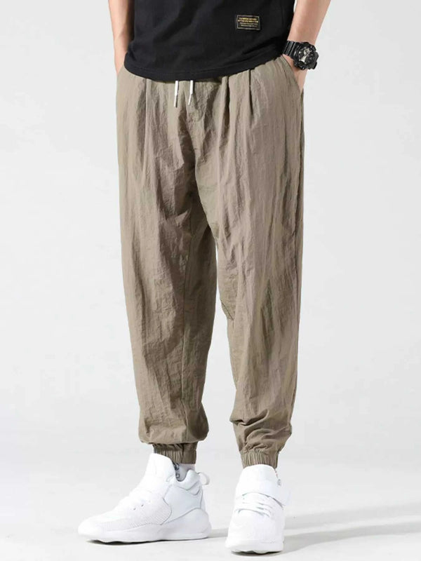 Men's Plus Size Drawstring Loose Fit Joggers 100400455321691 37 Affordable Fashion Under $100 Jerry's Apparel 