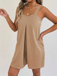 Sweetheart Neck Wide Strap Romper 100100528995455 21 Affordable Fashion Under $100 Jerry's Apparel 