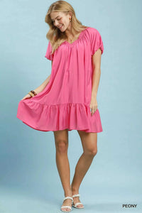 Umgee Ruffle Hem Shift Mini Dress 100100097541318 55 Affordable Fashion Under $100 Jerry's Apparel 