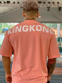 Men's Plus Size KING KONG Round Neck T-Shirt