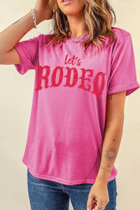 Letter Graphic Short Sleeve T-Shirt 101001219481633 34 Affordable Fashion Under $100 Jerry's Apparel 