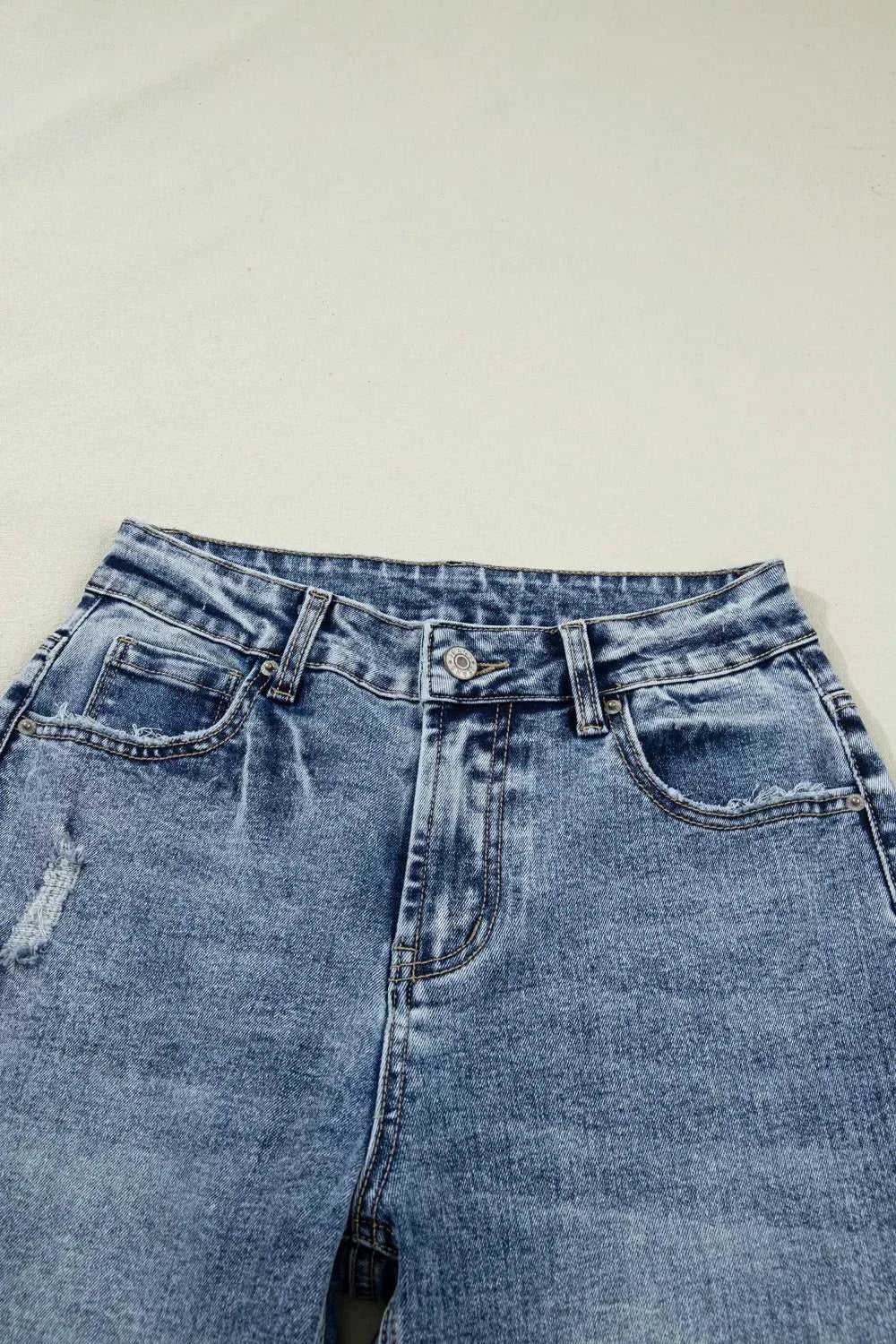 Cuffed Straight Loose Jeans 100100336722842 76 Affordable Fashion Under $100 Jerry's Apparel 
