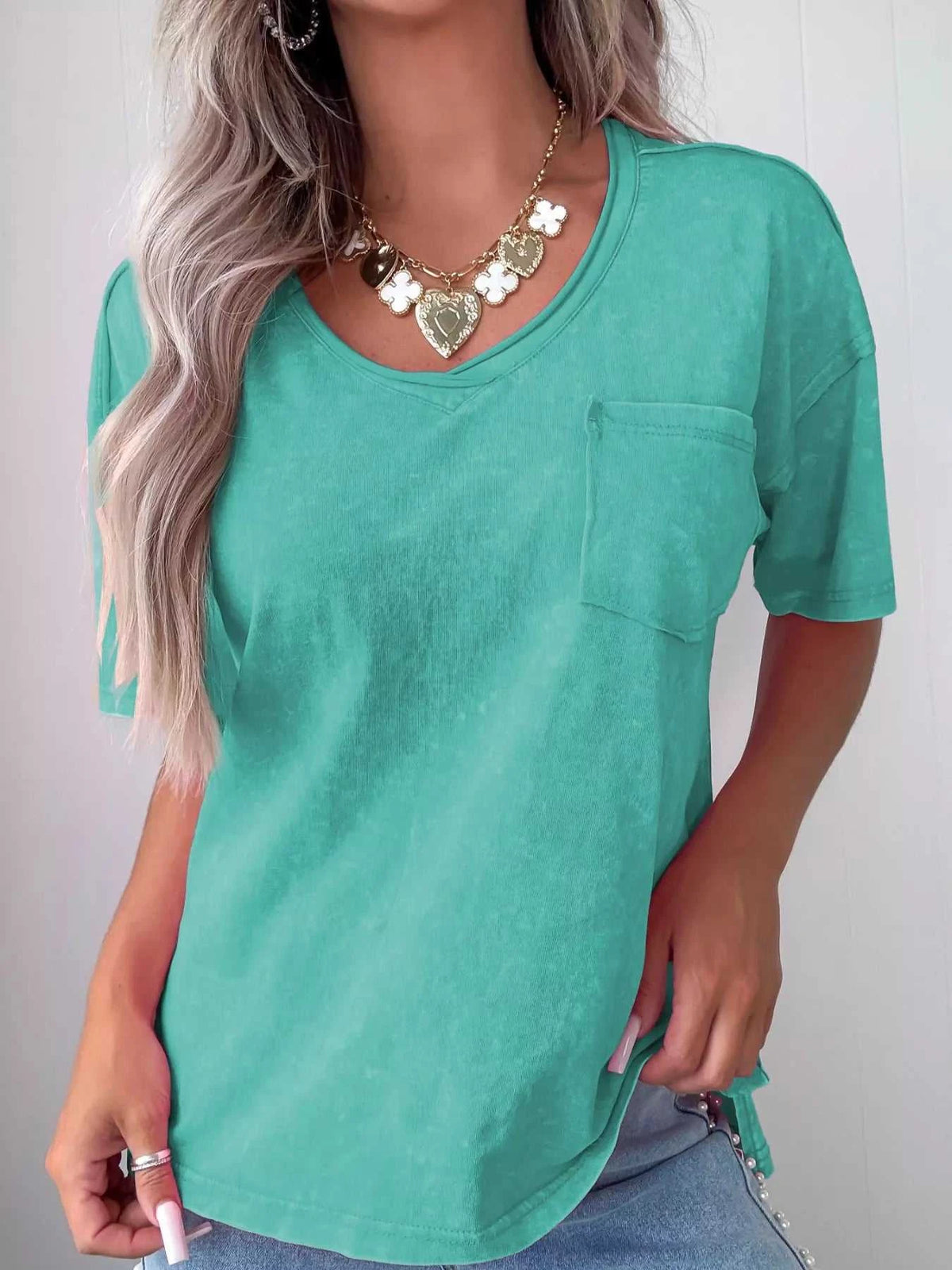 Cotton Mineral Wash T Shirt 100100476785682 47 Affordable Fashion Under $100 Jerry's Apparel 
