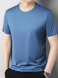 Men's Round Neck Short Sleeve T-Shirt 100400511110548 39 Affordable Fashion Under $100 Jerry's Apparel 