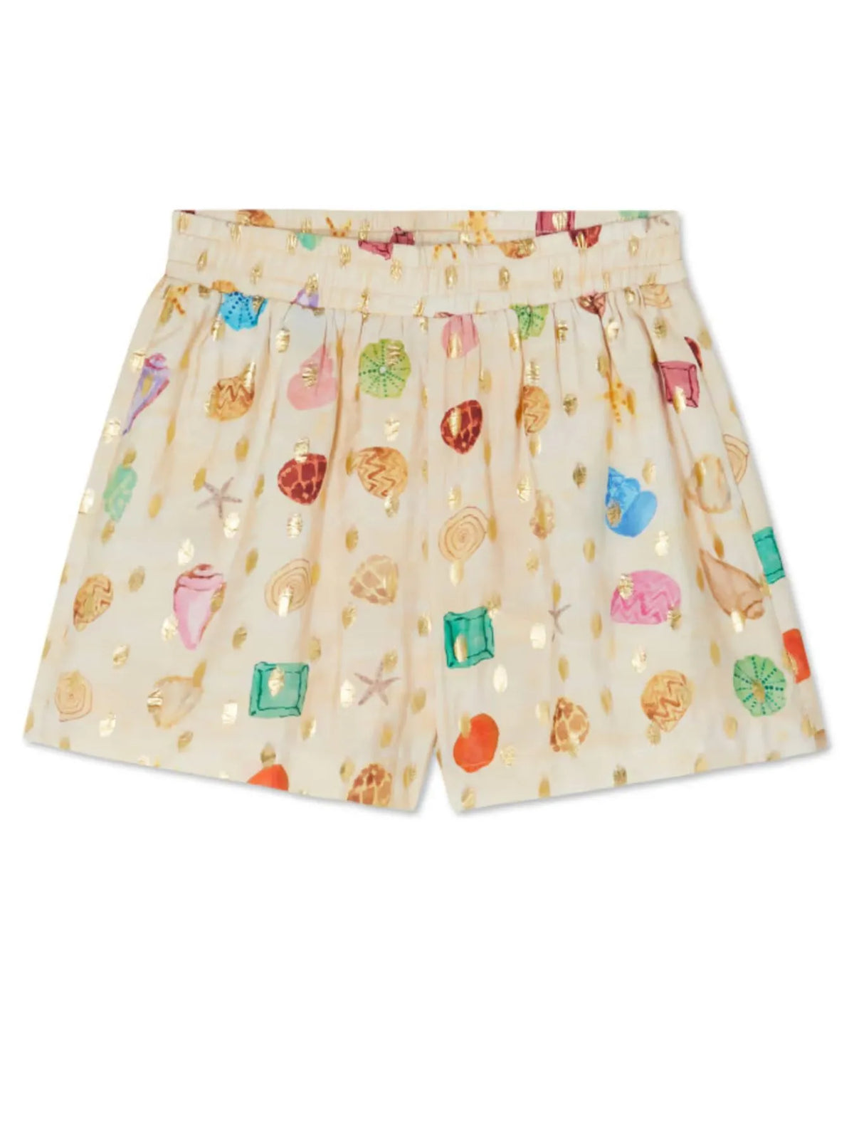 Colorful Print Shirt and Shorts Matching Set