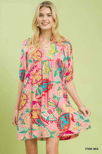 Umgee Paisley Print Mini Dress 100100745731050 49 Affordable Fashion Under $100 Jerry's Apparel 