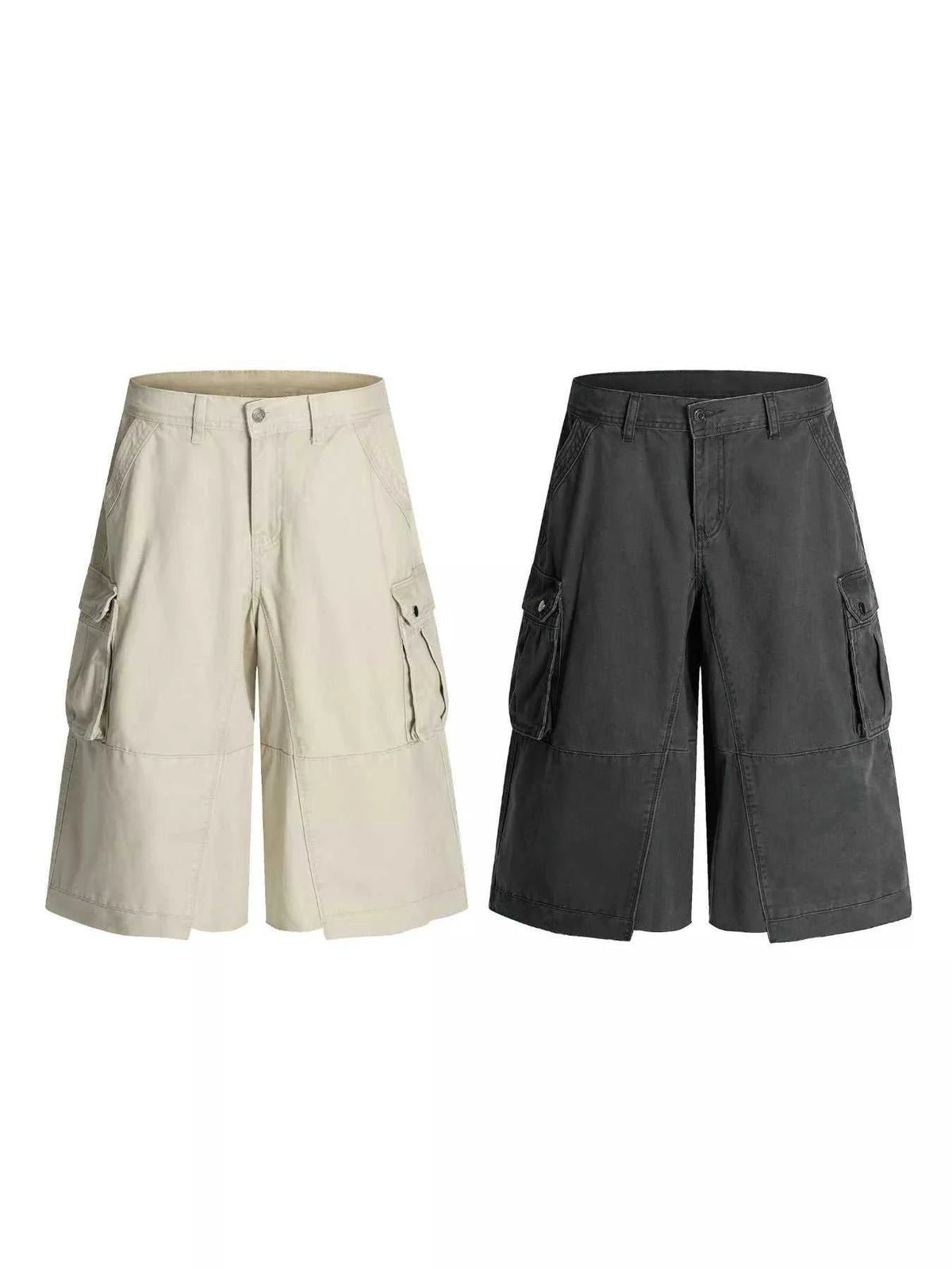 Men's Cargo Shorts with Multiple Pockets 100400988511635 121 High-waisted Shorts Jerry's Apparel 