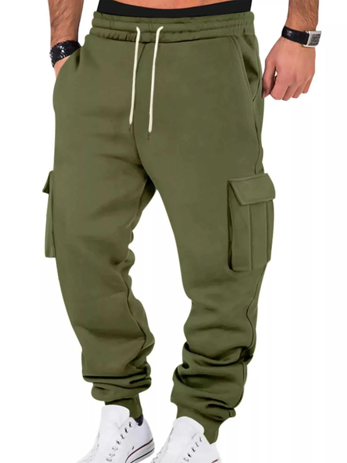 Men's Full Size Casual Joggers with Multi-Pocket Plus Size 100400257211490 36 Affordable Fashion Under $100 Jerry's Apparel 