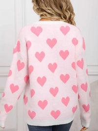 Valentine's Day Heart Crew Neck Sweater 100100681376039 48 Affordable Fashion Under $100 Jerry's Apparel 