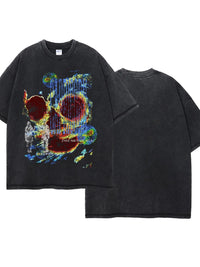 Men's Graphic Round Neck Half Sleeve T-Shirt