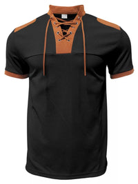 Men's Full Size Lace-Up Neckline Short Sleeve T-Shirt Plus Size 100400842767999 25 Affordable Fashion Under $100 Jerry's Apparel 