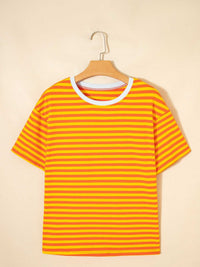 Striped Round Neck Casual T-Shirt 100100732461162 24 Affordable Fashion Under $100 Jerry's Apparel 