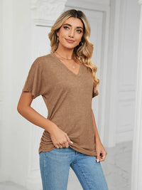 V-Neck Short Sleeve T-Shirt