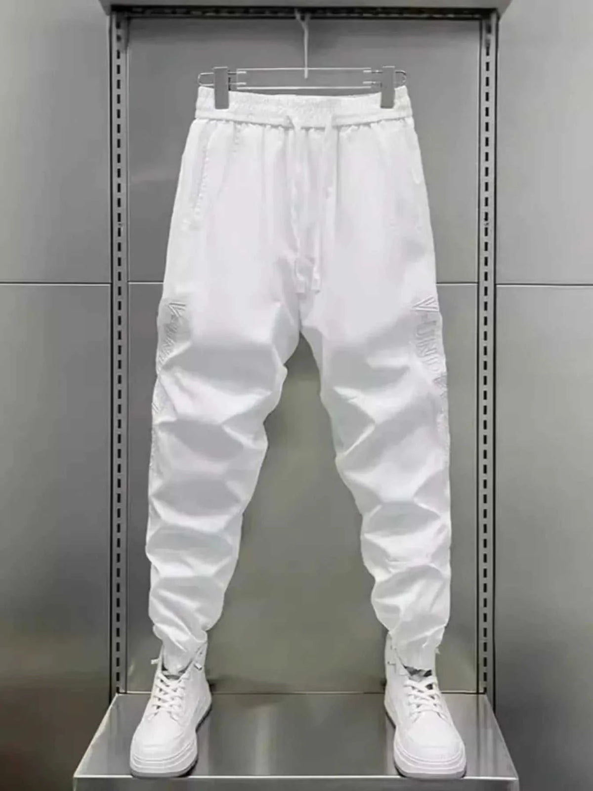 Men's Plus Size Casual Drawstring Joggers 100400576439951 39 Jerry's Apparel 