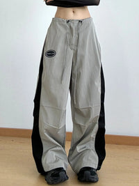 Drawstring Wide Leg Pants