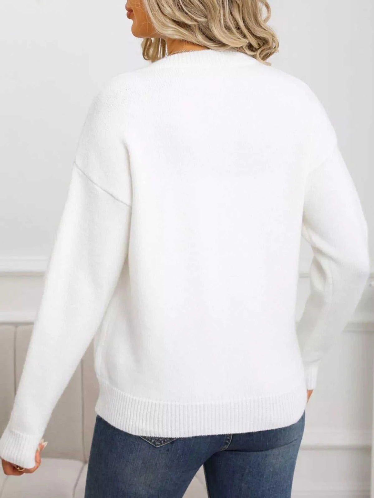 Cherry Round Neck Sweater 100100439201437 48 Affordable Fashion Under $100 Jerry's Apparel 