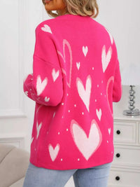 Valentine's Day Heart Crew Neck Sweater 100100436527641 49 Affordable Fashion Under $100 Jerry's Apparel 