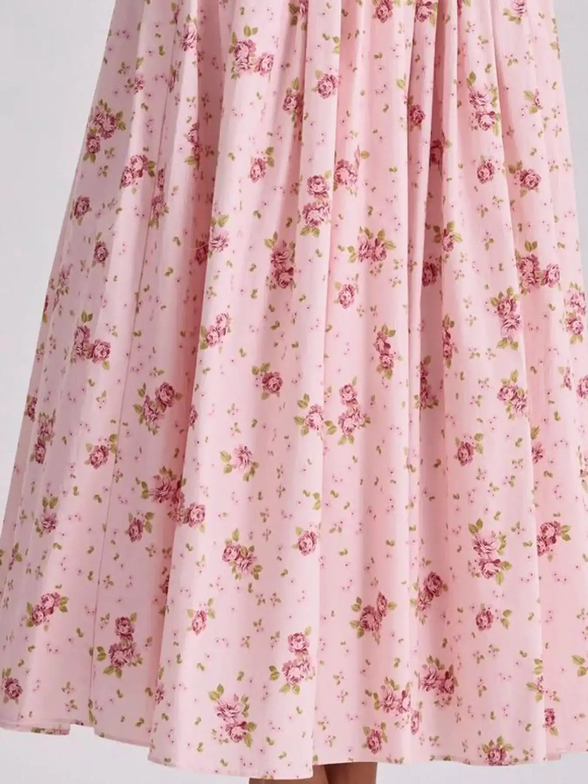 Floral Spaghetti Straps Midi Dress 101001005550846 56 Affordable Fashion Under $100 Jerry's Apparel 