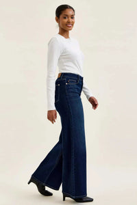 Judy Blue High-Waisted Wide-Leg Dark Wash Jeans 100100334461649 71 Affordable Fashion Under $100 Jerry's Apparel 