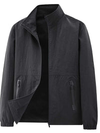Men's Plus Size Zip Up Long Sleeve Jacket 100400232521161 77 Affordable Fashion Under $100 Jerry's Apparel 