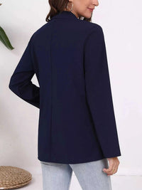 Plus Size Lapel Collar Single-Button Blazer 100100166280160 48 Affordable Fashion Under $100 Jerry's Apparel 