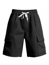 Men's Full Size Drawstring Pocketed Shorts Plus Size 100400590409807 27 Affordable Fashion Under $100 Jerry's Apparel 