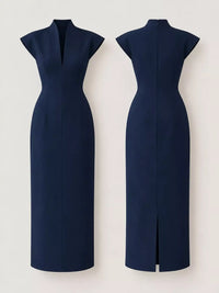 Slit Sleeveless Bodycon Midi Dress 101001165760167 45 Gifts for Her Jerry's Apparel 