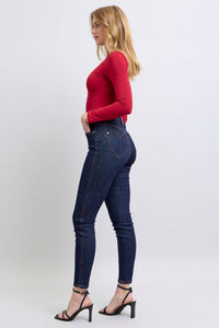 Judy Blue Full Size Heart Shaped Back Pockets Skinny Jeans