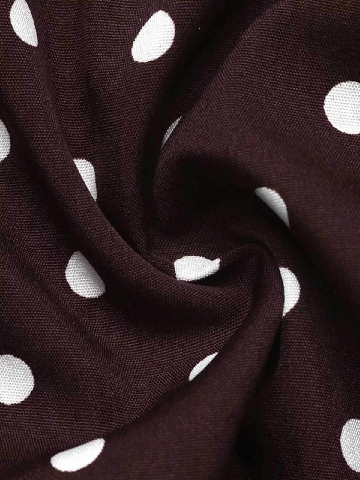Polka Dot Ruffled V-Neck Bodysuit 101001651705391 32 Affordable Fashion Under $100 Jerry's Apparel 