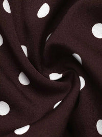 Polka Dot Ruffled V-Neck Bodysuit 101001651705391 32 Affordable Fashion Under $100 Jerry's Apparel 