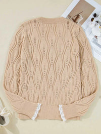 Pearl-Embellished V-Neck Pullover Sweater 100100719561876 49 Affordable Fashion Under $100 Jerry's Apparel 
