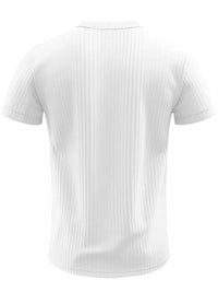 Men's Full Size Casual Ribbed Henley T-Shirt Plus Size 100400605279484 23 Affordable Fashion Under $100 Jerry's Apparel 