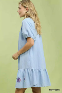 Umgee Embroidered Floral Babydoll Dress 100100489561395 62 Affordable Fashion Under $100 Jerry's Apparel 