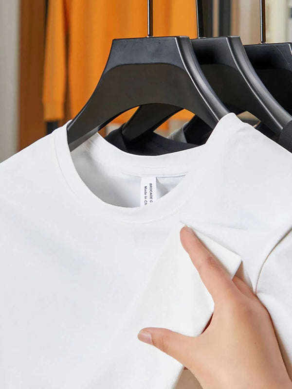 Men's Plus Size Round Neck Short Sleeve T-Shirt 100400688072393 23 Affordable Fashion Under $100 Jerry's Apparel 